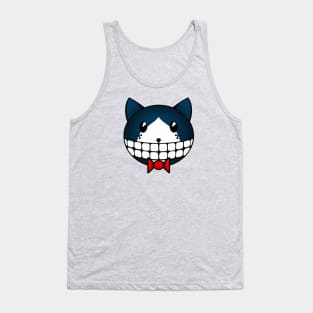 Bow Tie Tuxedo Cat Tank Top